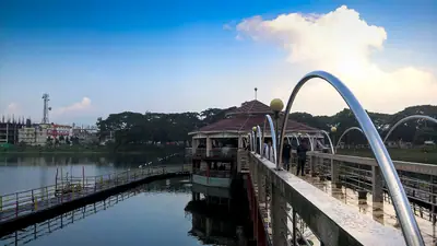 DC Lake, Tangail town