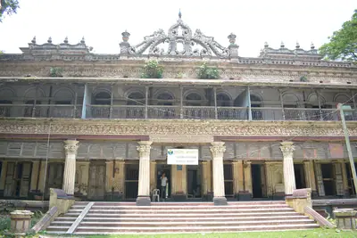 Facade of Pakutia Zamindar Bari