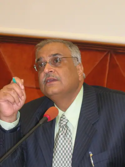 Debapriya Bhattacharya speaking at a WIPO conference on intellectual property in LDCs, Geneva, 12 December 2007.
